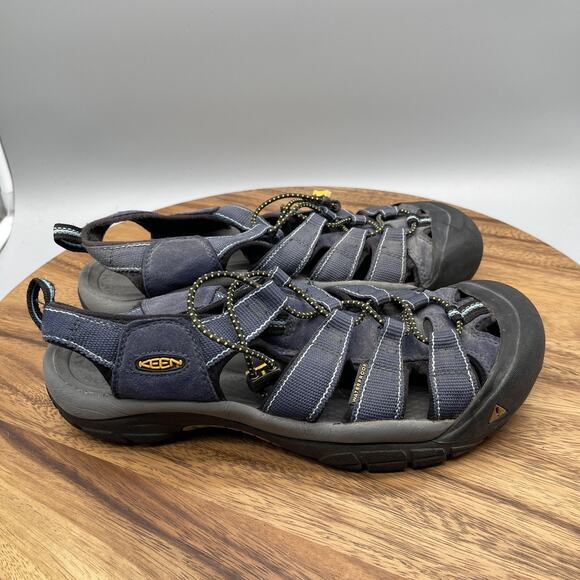 Keen Newport H2 Sandals Womens Size 10 Blue Closed Toe Water Hiking Toe Guard - Picture 1 of 8